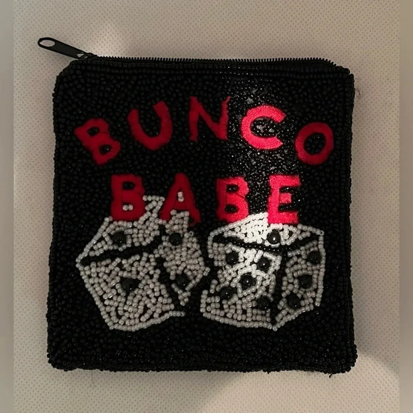C. Marie Bags | Bunco Babe beaded coin purse. - Picture 4 of 9